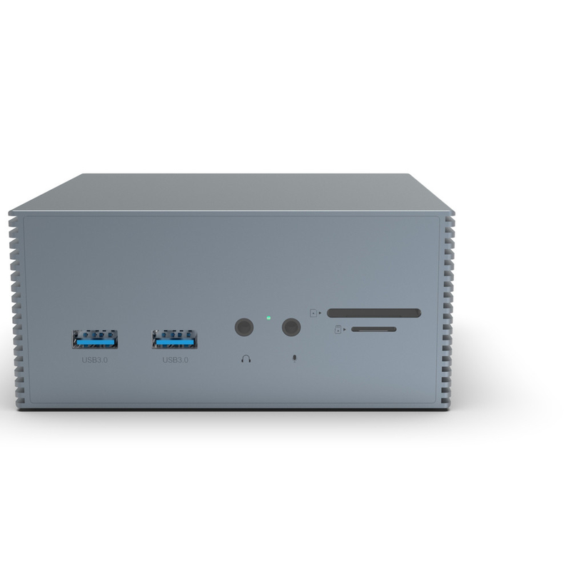 Windows MacOS Macbook Pro USB C Docking Station mit einfacher Plug and Play-Integration