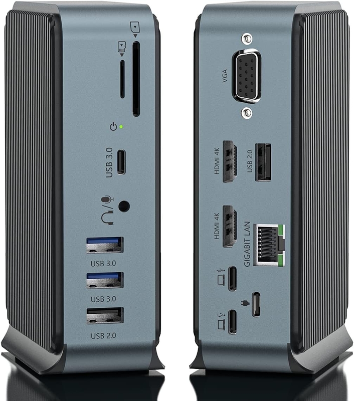 Hdmi zu USB C Docking Station 100w Maximieren Sie das Arbeitspotenzial mit Typ-C Pd2.0