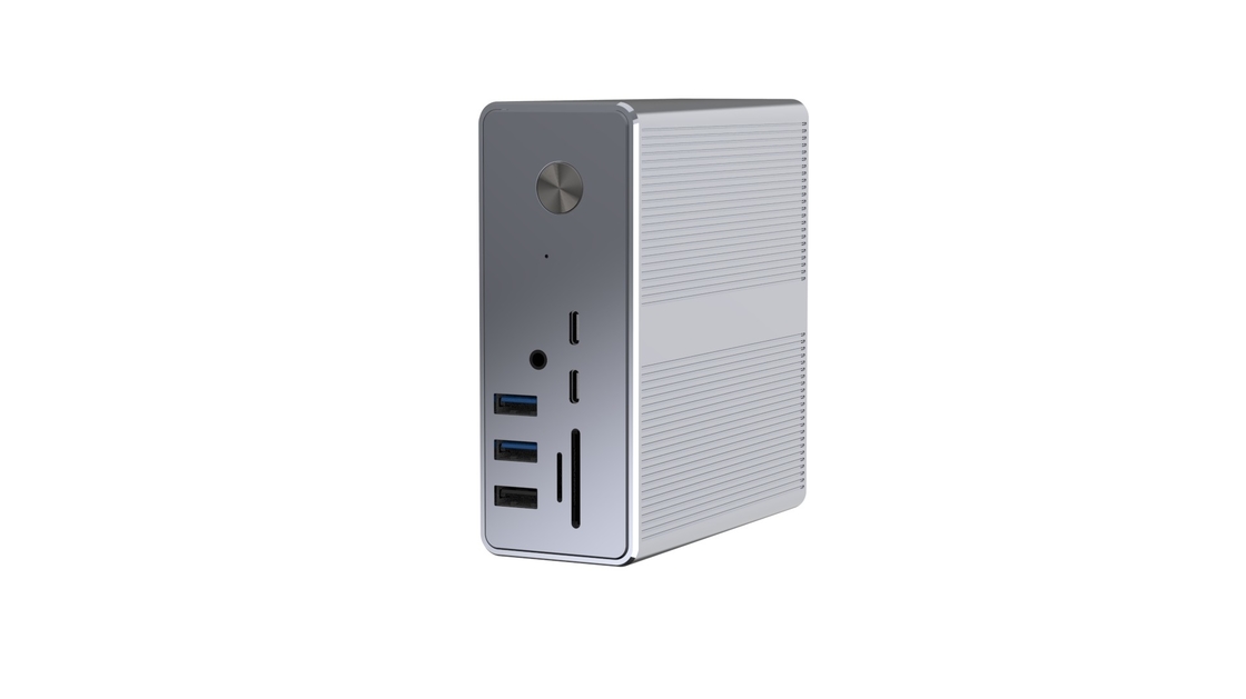 15-in-1-Displayport USB Docking Station Dual USB C 4k für für MacBook und Windows
