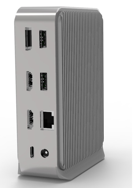 14-Port-USB-C Docking Station 65w Chromebook Zertifizierte Triple 4K Monitore 3,5mm Audio Jack für Laptops