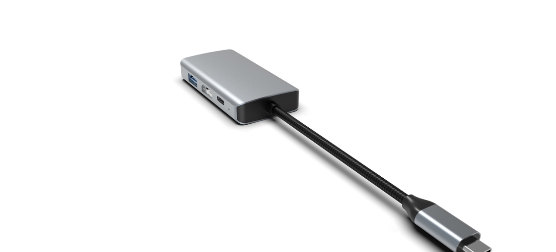 All-in-one Festplatte 4 in 1 USB C 4 in 1 Multiport Adapter Hub Erweiterung Laptop Docking Station Typ C auf HDMI USB 3.0 PD