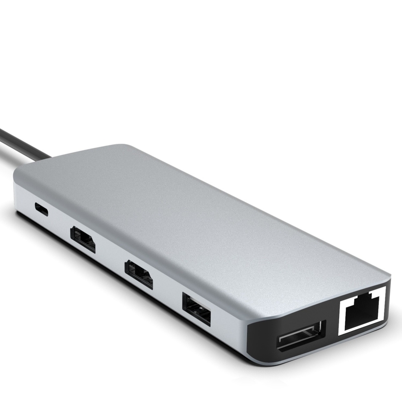 11-in-1-USB-C Hub für MacBook Pro mit 4K HDMI 100W PD USB 3.0 SD/TF Kartenleser