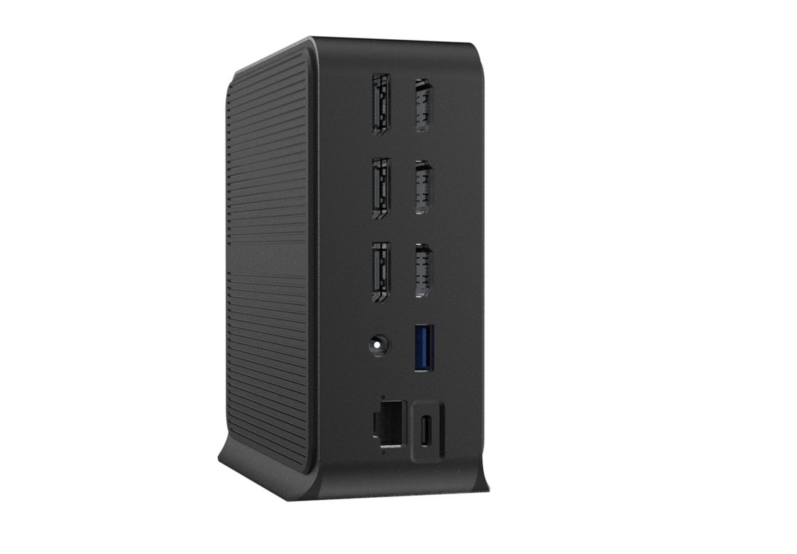 12 in 1 USB-C-Dockingstation USB 3.0 Typ-C 5 Gbps Datenübertragung und Ladefunktion