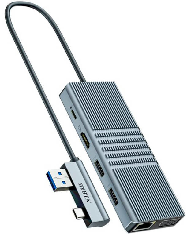 11 IN 2 USB C Hub PD 3.0 HDMI Display Link Technologie Oberfläche Pro 7 Hub Docking Station