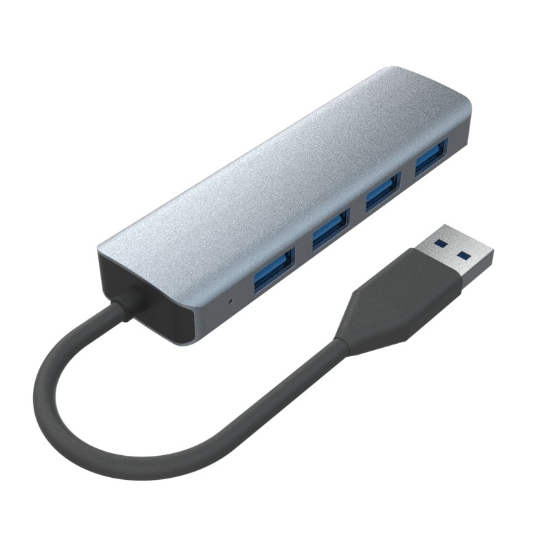 4 in 1 USB A Adapter für USB C 3.0 USB Hub Hochgeschwindigkeitszubehör für Macbook