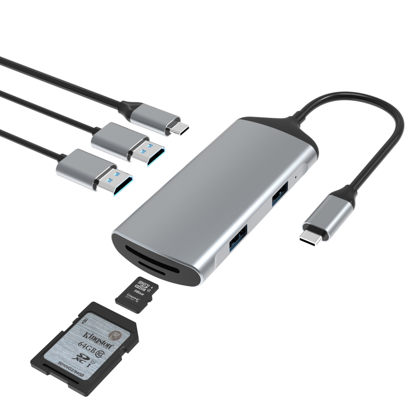 10/100/1000 Mbps Ethernet USB C Adapter Kompatibel mit Windows/ MacOS/ Android/ Linux bis zu 10 Gbps Datenübertragungsgeschwindigkeit