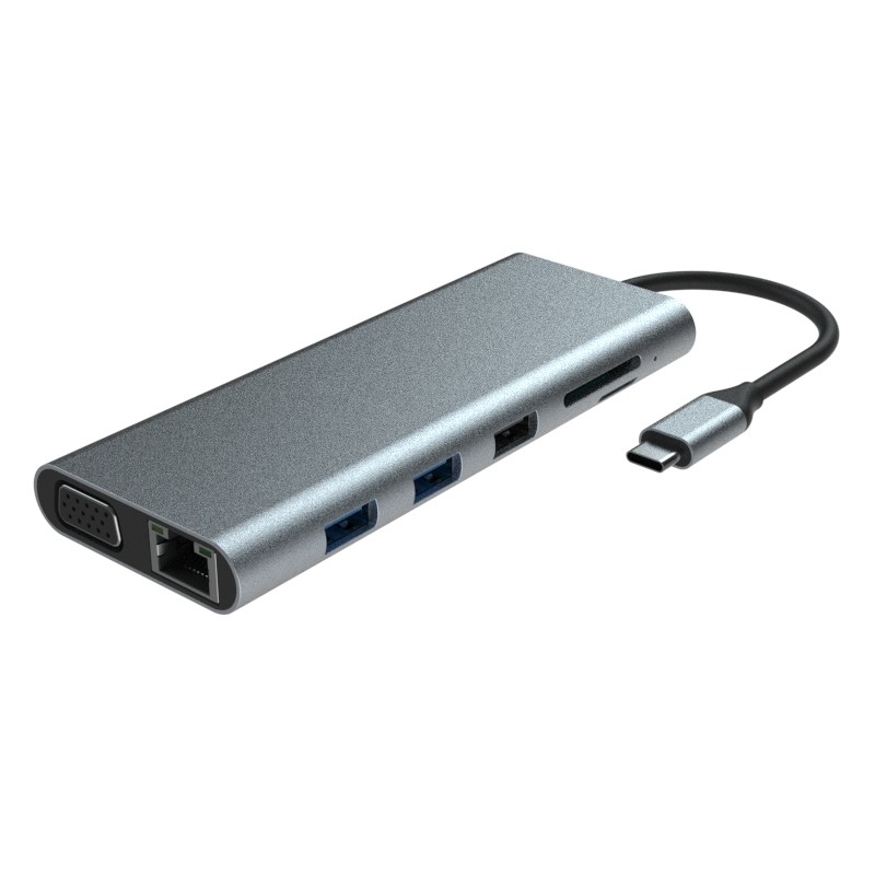 Macbook Pro USB-A Adapter HDMI USB C mit Steck-und-Spiel 5V / 1A Leistungsausgabe