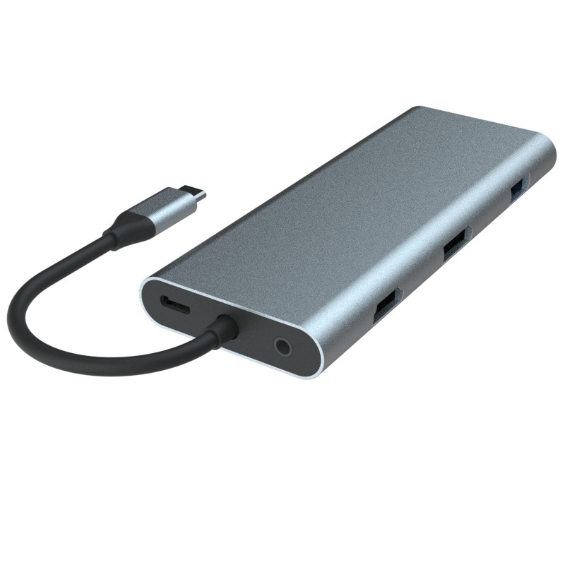 Macbook Pro USB-A Adapter HDMI USB C mit Steck-und-Spiel 5V / 1A Leistungsausgabe