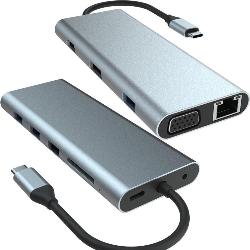 Macbook Pro USB-A Adapter HDMI USB C mit Steck-und-Spiel 5V / 1A Leistungsausgabe