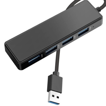 4 6 7 Port USB 3.0 Hub für Laptop USB A Splitter mit erweitertem Kabel USB C Stromanschluss