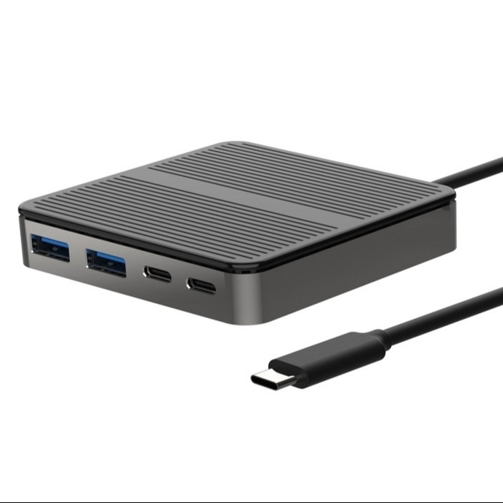 Leistungstyp C zu USB-Adapter Quadrat USB 3.0/2.0 Hub Datenübertragung und Konnektivität für Laptop PC Computer