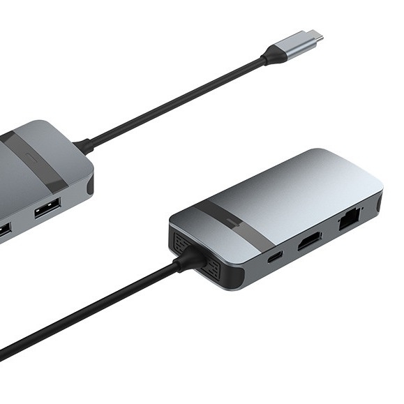 4 IN 1HDMI USB UP USB C Adapter für Laptop-Leistung verbesserte Audio-Konnektivität