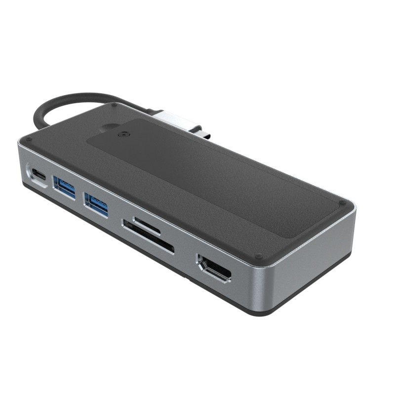 Displaylink USB 3.0 Docking Station Gehäuse von NVMe NGFF SSDs Windows Mac Chrome OS