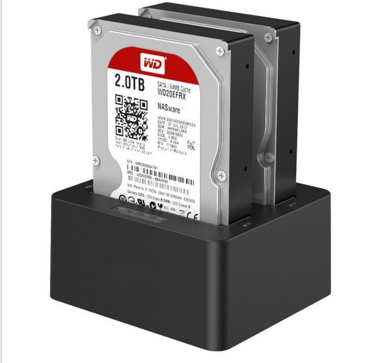 USB 3.0 Hdd Dual Bay Festplatte Docking Station 2,5 3,5 SATA Festplatte SSD
