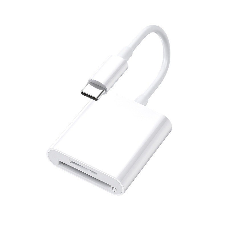 Apple Externer USB C zum SD-Kartenleser Typ C Kartenleser Kameraleser Speicherkartenleser Adapter