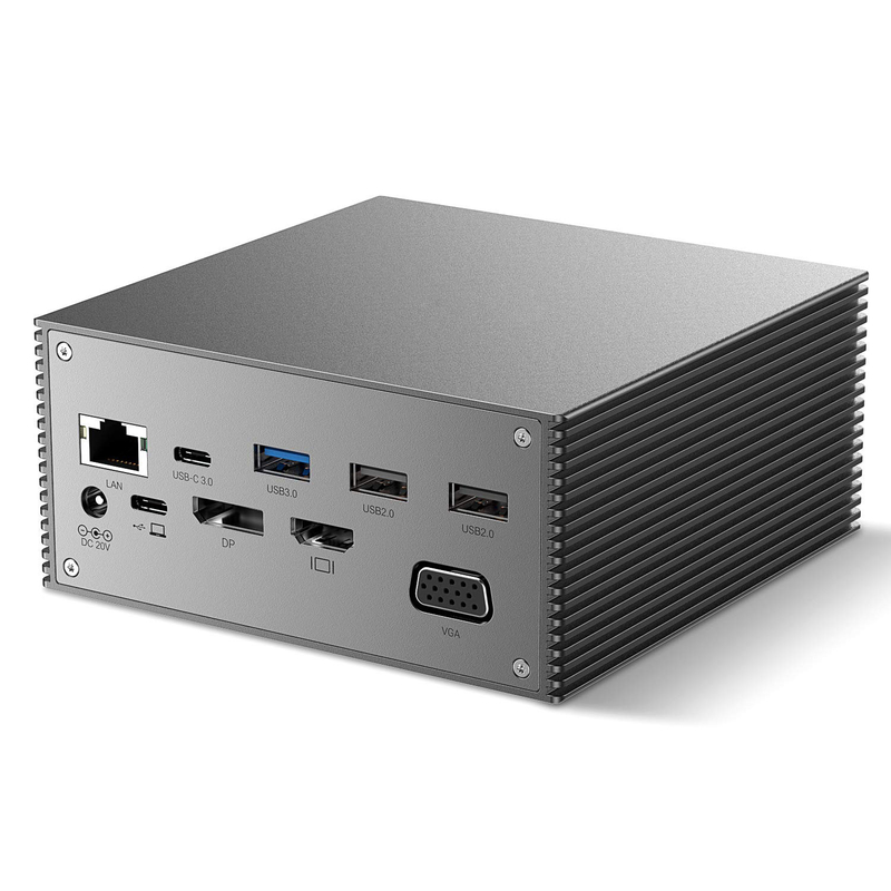 Thunderbolt 4k Monitor Thunderbolt USB-C Dual HD 4K Docking Station 16-in-1 Hub Adapter MST Macbook und Desktop