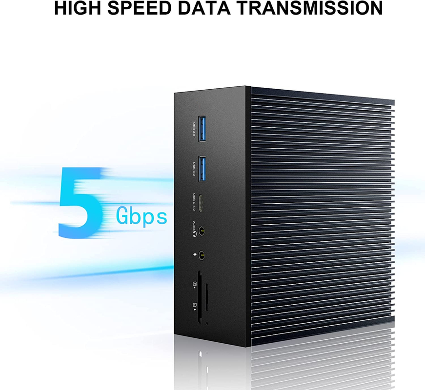 17 In 1 100w USB C Docking Station PD Schnellladegerät/PC-Host/USB 2.0/3.0 Hub/HDMI 4K60HZ /PD 4K/60HZ