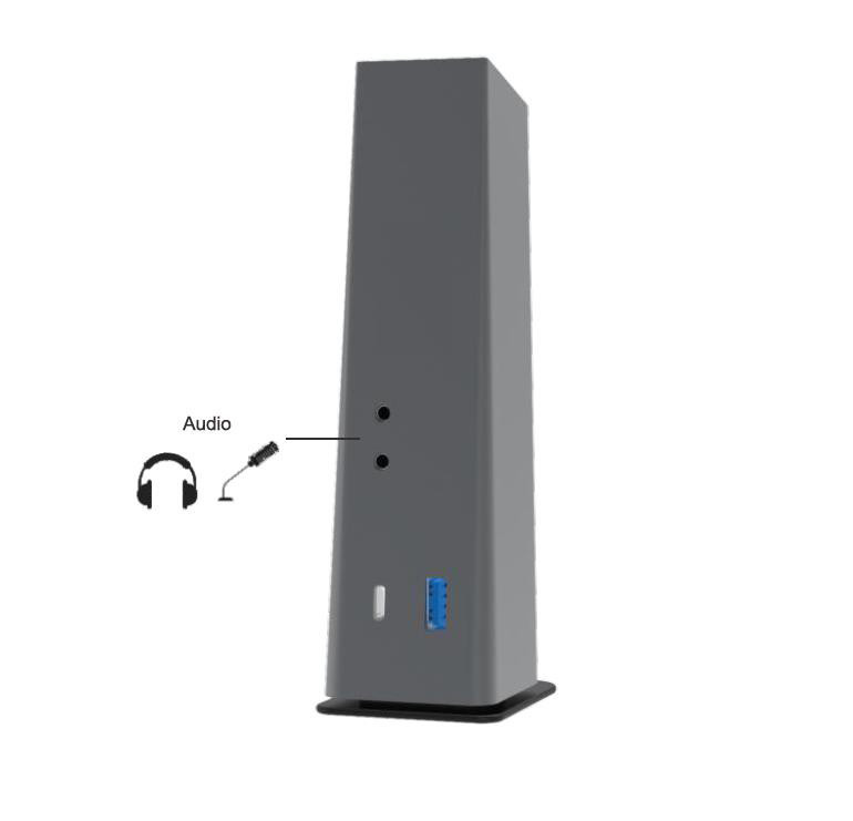 USB-C 4k HDMI-Dockingstation mit Stromversorgung USB-Typ-C 4K Ethernet RJ45-Dockingstation