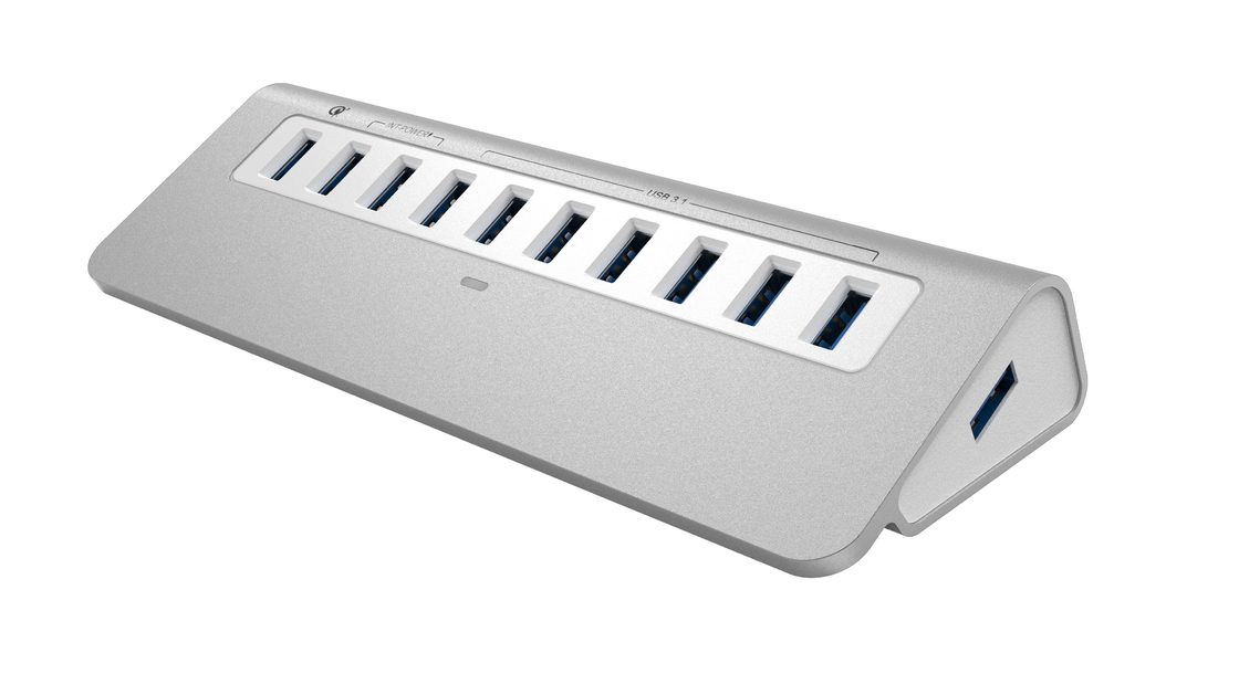 10 in 1 USB C HUB 2.0-4.0 Typ C HUB Multi Splitter OTG Adapter USB-Power Adapter für Macbook