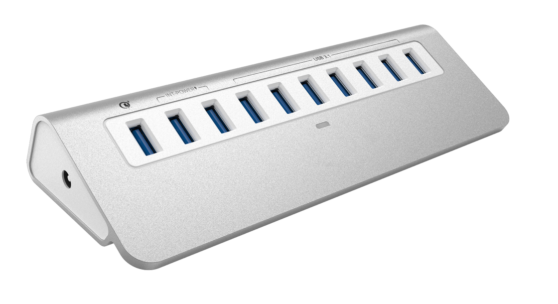 10 in 1 USB C HUB 2.0-4.0 Typ C HUB Multi Splitter OTG Adapter USB-Power Adapter für Macbook