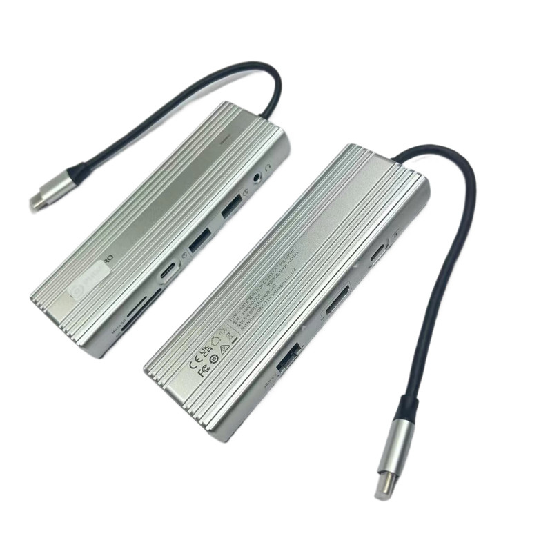 5 Anschlüsse 5 in 1 USB C Hub Docking Station USB-C zu HDMI USB A 3.0 PD 100 W