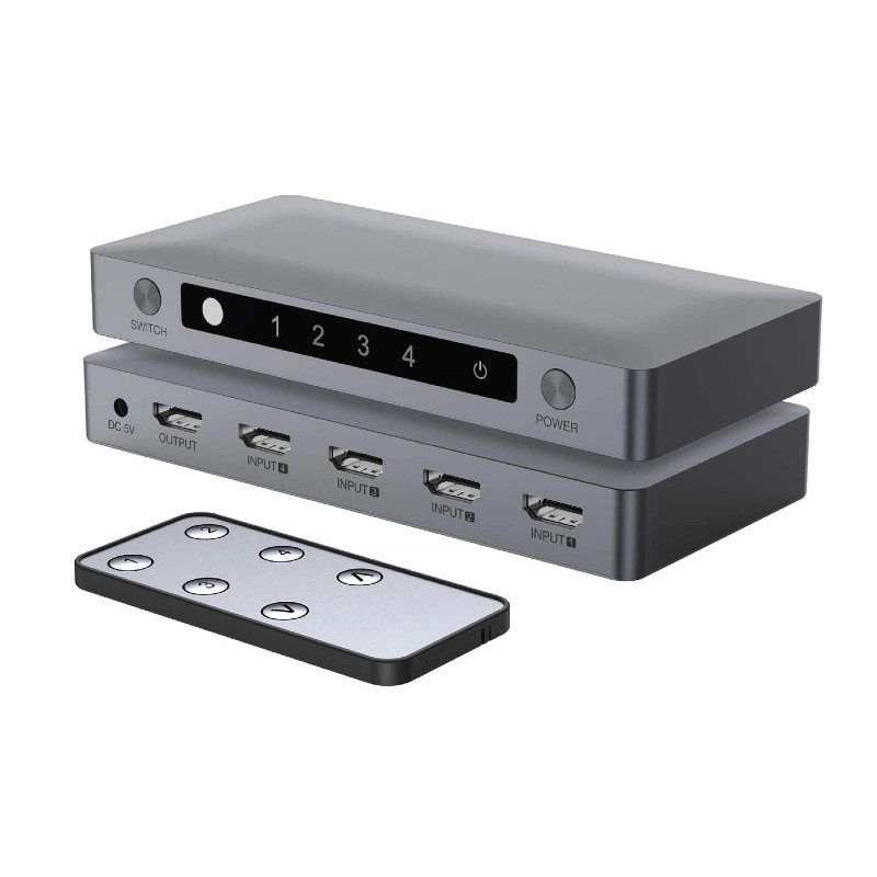 4K Ultra Hd Hdmi Switch 4Kx2K 4 Port 4Port Video Splitter 1x4 4K30Hz HDMI V1.4 Splitter 1 In 4 Out 4K 3D 1080P