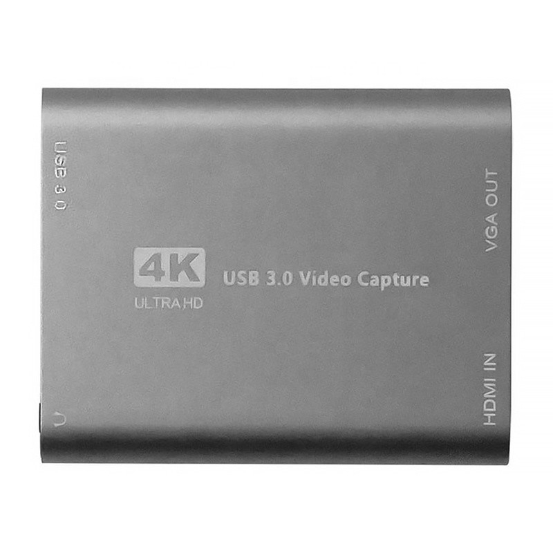 USB 3.0 HDMI Video Capture DVR Kartenbox mit Mikrofon VGA Loop Out für Computerkamera Xbox