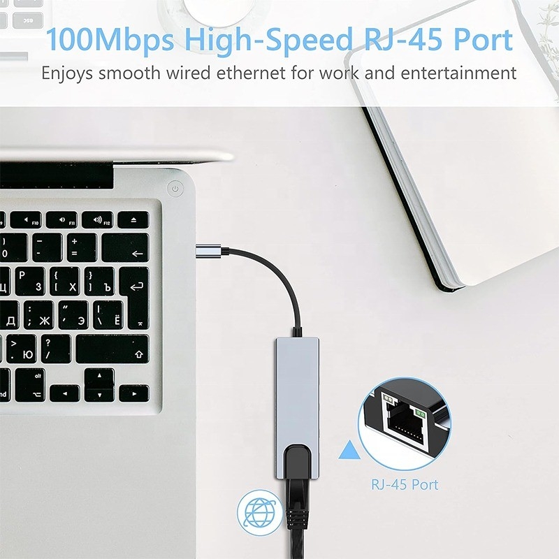 Graue USB-C-PD-Dockingstation für Laptop-Ladungsfunktion Datenübertragung Video-Ausgabe