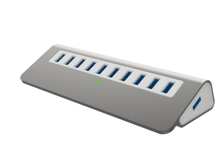 USB 3.1 Schnittstelle 4-in-1 Typ C Hub Mehrfachadapter für schnelle Datenübertragung