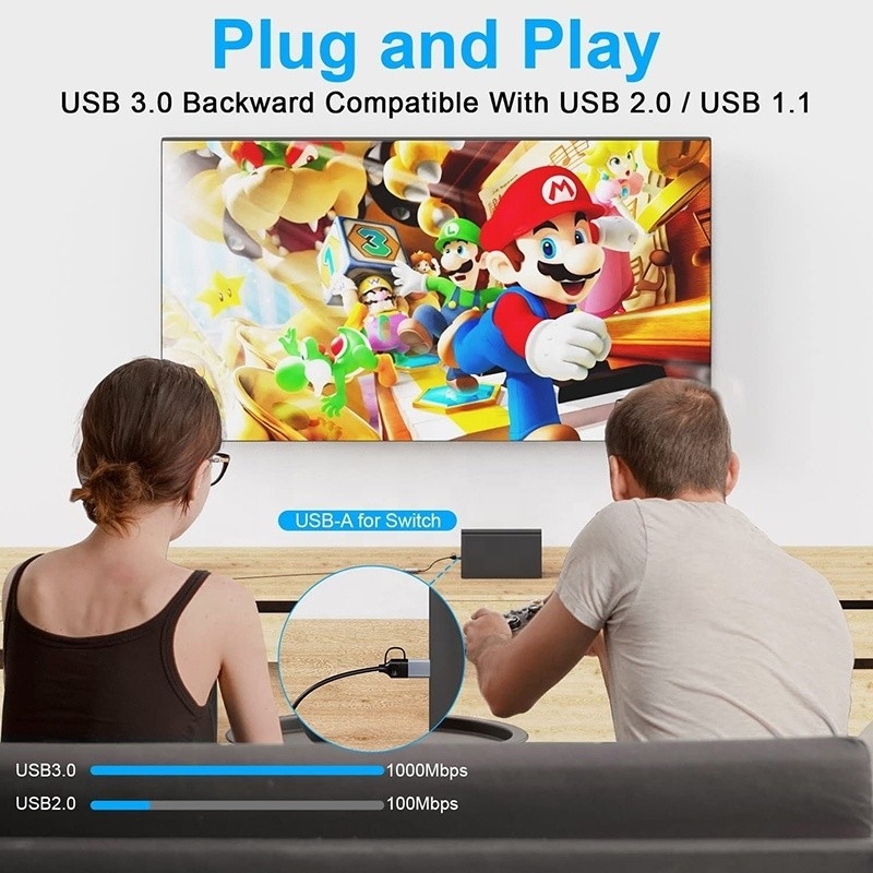 USB C Typ-C zu RJ45 Ethernet Gigabit-LAN-Adapter für Laptops mit hoher Nachfrage