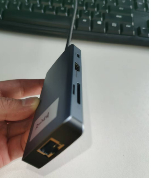 4K HDMI 9 In 1 USB-C Hub mit USB 3.1 Multi-Port Docking Station Adapter Mac Notebook