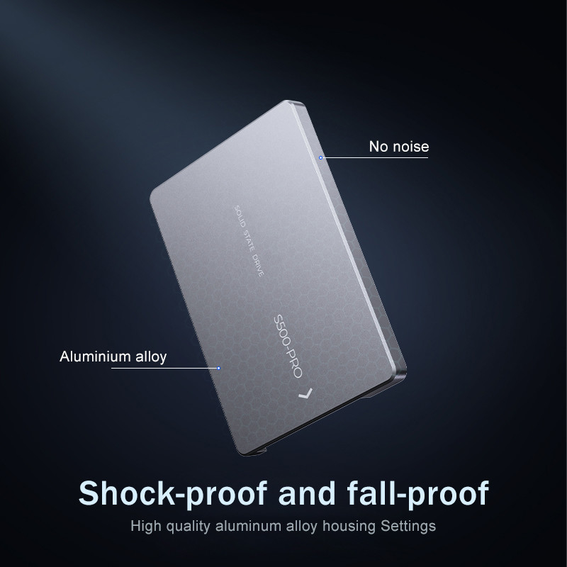 Bis zu 4 TB SSD Stoßbeständigkeit 350G bei 0,5 ms 0°C bis 55°C Stoßbeständig