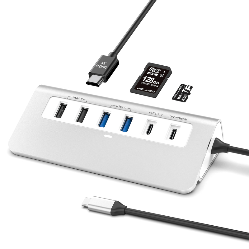 Zusätzliche Funktionen 9 in 1 USB-C Docking Station mit Benutzerhandbuch und kompakten Design enthalten
