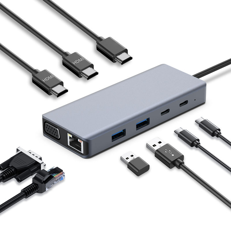 Anschließen Sie sich mühelos mit dem HDMI-USB-C-Adapter-Konverter an ein 4K 60Hz-Display auf dem Mac OS