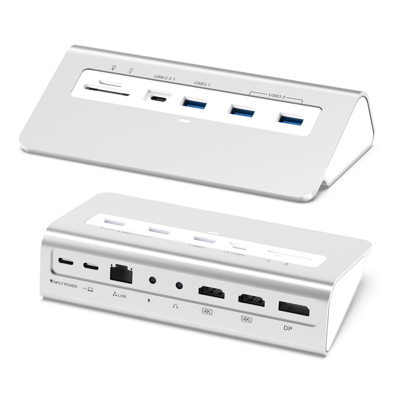 Subosen Manufacture 14 in 1 USB Type-C 1G Inthernet 4K HDMI Schreibtisch-Dockingstation